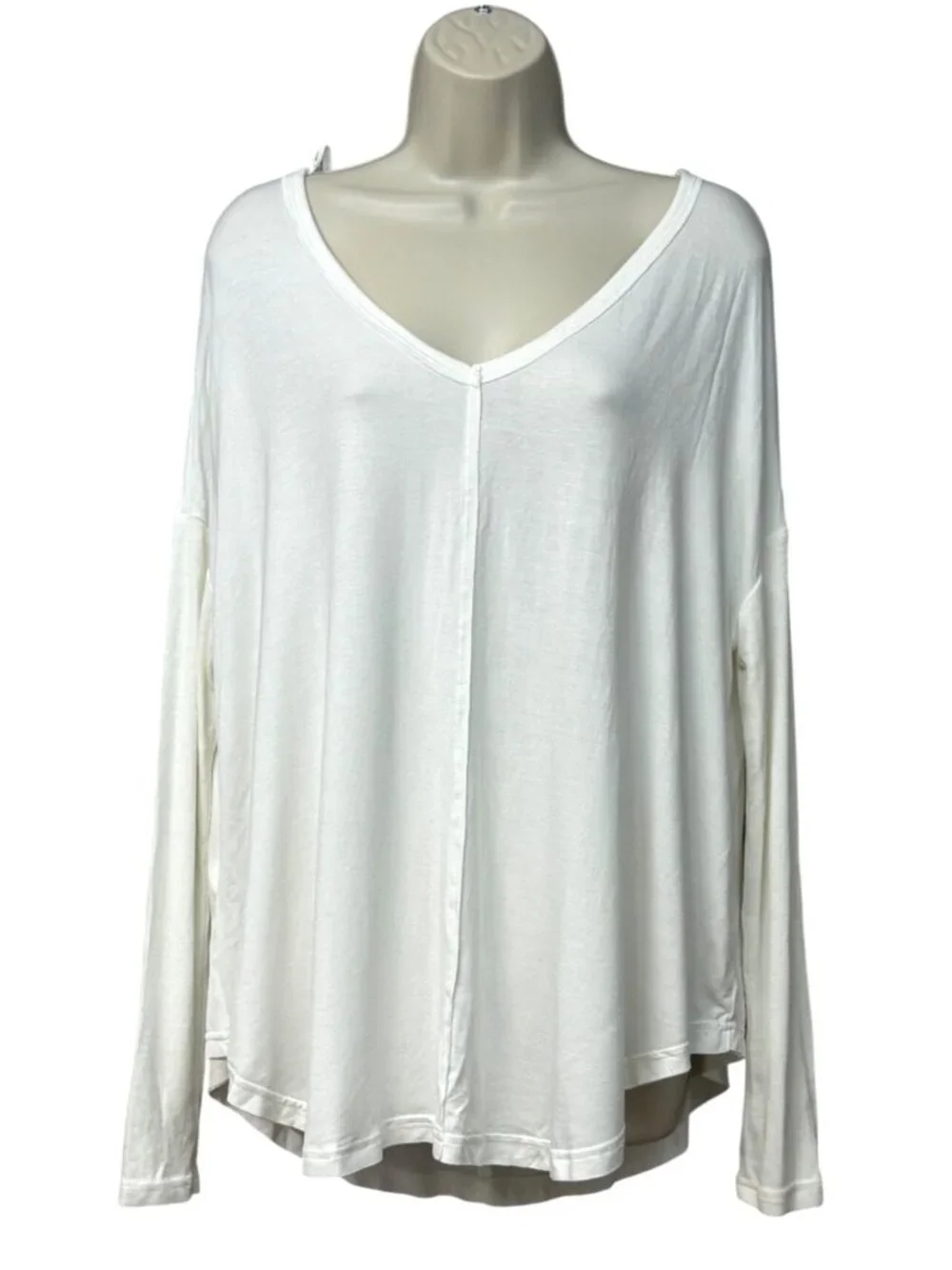 Free People Moonshine Tunic Top, Optic White, XS